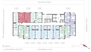 1-к квартира, вторичка, 32м2, 3/22 этаж