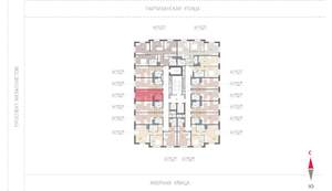 Студия квартира, вторичка, 23м2, 4/12 этаж