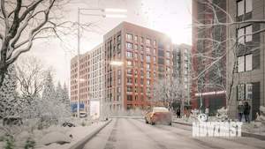 1-к квартира, строящийся дом, 37м2, 1/9 этаж