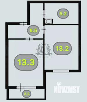 1-к квартира, вторичка, 38м2, 2/16 этаж