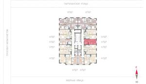 Студия квартира, вторичка, 24м2, 4/12 этаж