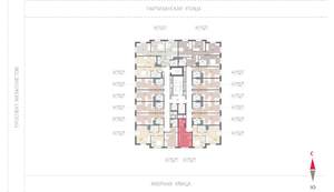 Студия квартира, вторичка, 22м2, 10/12 этаж