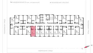 Студия квартира, вторичка, 21м2, 17/25 этаж
