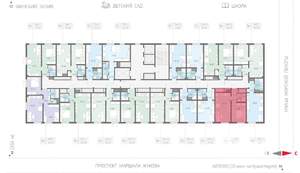 1-к квартира, вторичка, 36м2, 15/23 этаж