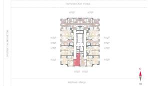 Студия квартира, вторичка, 22м2, 11/12 этаж