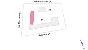 1-к квартира, вторичка, 38м2, 8/10 этаж