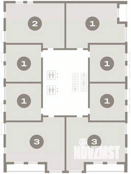 2-к квартира, вторичка, 72м2, 3/30 этаж