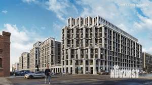 1-к квартира, строящийся дом, 40м2, 2/10 этаж