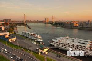 1-к квартира, строящийся дом, 41м2, 10/17 этаж