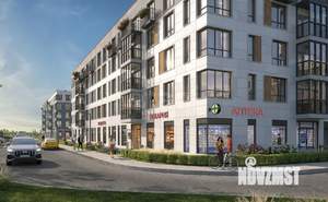 1-к квартира, строящийся дом, 35м2, 5/5 этаж