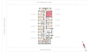 1-к квартира, вторичка, 35м2, 8/10 этаж