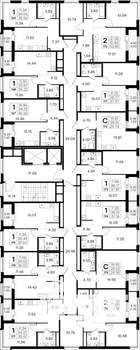 1-к квартира, вторичка, 36м2, 14/15 этаж
