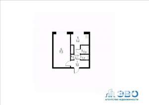1-к квартира, вторичка, 31м2, 7/9 этаж