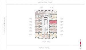 Студия квартира, вторичка, 23м2, 7/12 этаж