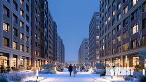 1-к квартира, строящийся дом, 39м2, 2/10 этаж