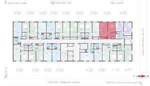 1-к квартира, вторичка, 36м2, 18/23 этаж