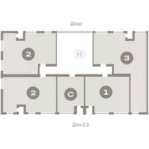 3-к квартира, вторичка, 91м2, 6/7 этаж