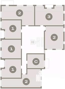 3-к квартира, вторичка, 62м2, 4/12 этаж