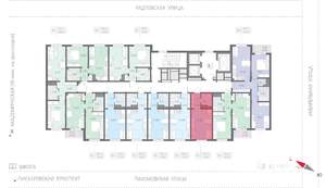 Студия квартира, вторичка, 21м2, 6/22 этаж