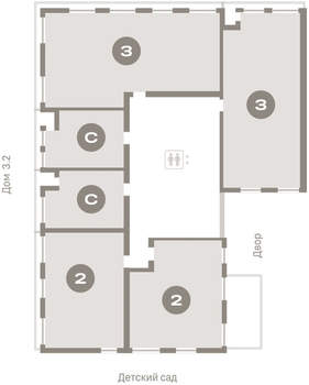 2-к квартира, вторичка, 81м2, 2/17 этаж