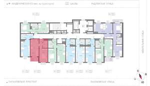 1-к квартира, вторичка, 39м2, 12/20 этаж