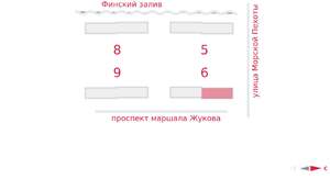 1-к квартира, вторичка, 35м2, 21/23 этаж