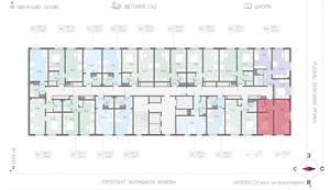 1-к квартира, вторичка, 35м2, 18/23 этаж