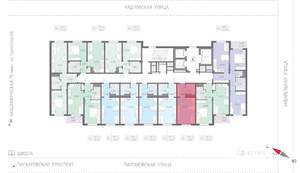 Студия квартира, вторичка, 21м2, 13/22 этаж