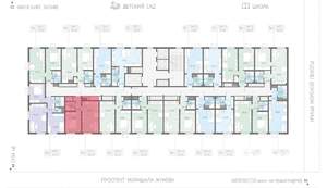 1-к квартира, вторичка, 36м2, 20/23 этаж