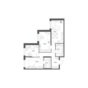 3-к квартира, вторичка, 79м2, 5/24 этаж