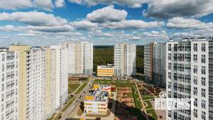 2-к квартира, строящийся дом, 53м2, 14/25 этаж