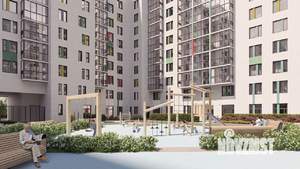 2-к квартира, строящийся дом, 58м2, 7/12 этаж
