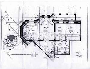 3-к квартира, вторичка, 109м2, 11/13 этаж