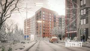 1-к квартира, строящийся дом, 38м2, 1/9 этаж