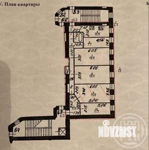 4-к квартира, вторичка, 109м2, 3/7 этаж
