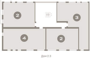 2-к квартира, вторичка, 84м2, 7/17 этаж