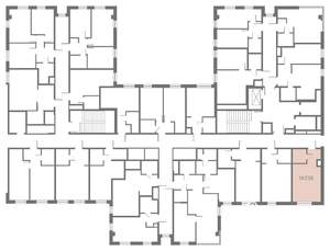 Студия квартира, вторичка, 25м2, 5/13 этаж