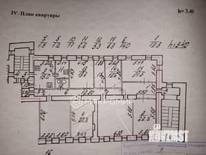 6-к квартира, вторичка, 230м2, 2/4 этаж