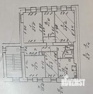 5-к квартира, вторичка, 113м2, 4/5 этаж