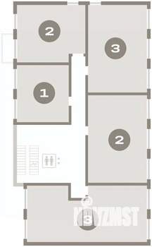 3-к квартира, вторичка, 82м2, 7/8 этаж