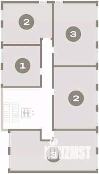 2-к квартира, вторичка, 64м2, 3/8 этаж