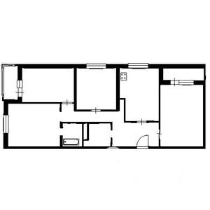 4-к квартира, вторичка, 102м2, 7/25 этаж