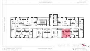 Студия квартира, вторичка, 22м2, 20/25 этаж
