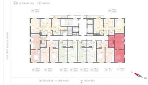 1-к квартира, вторичка, 37м2, 18/25 этаж