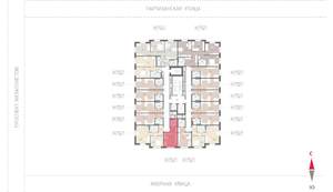 Студия квартира, вторичка, 22м2, 3/12 этаж