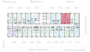 1-к квартира, вторичка, 37м2, 21/22 этаж