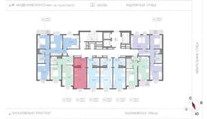 Студия квартира, вторичка, 23м2, 18/20 этаж