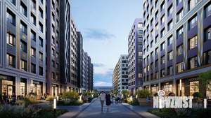 1-к квартира, строящийся дом, 45м2, 6/10 этаж