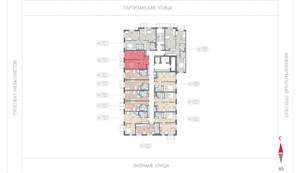 1-к квартира, вторичка, 39м2, 2/12 этаж
