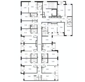 2-к квартира, строящийся дом, 60м2, 3/9 этаж